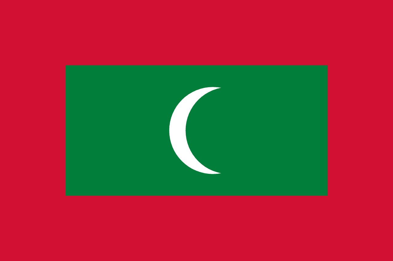 Flag of Maldives